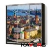 Шафа-купе тридверна з фотодруком 8784